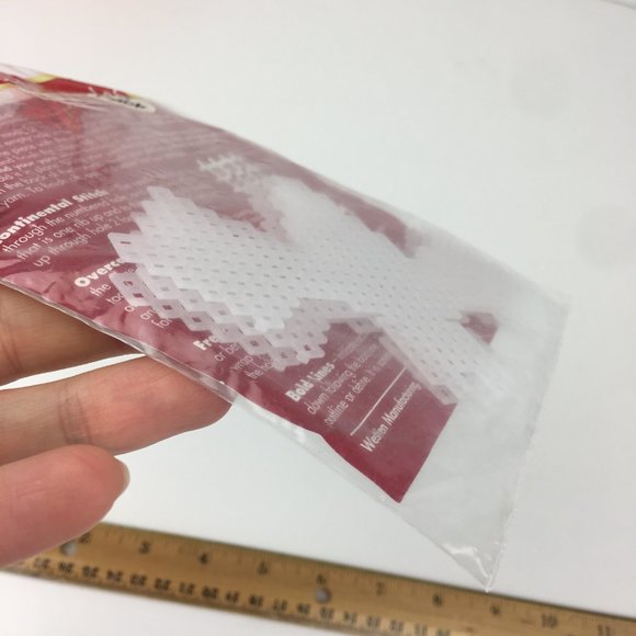 Vtg NIP Stitch n Staples Small Bat Halloween Yarn Craft w Finished Ghost Pumpkin - Picture 8 of 12